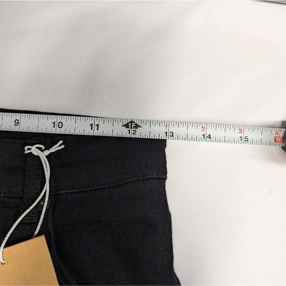 NWT Reformation High Skinny Faded Black Destroyed Distressed Knee Jeans, size 26 - Picture 8 of 9